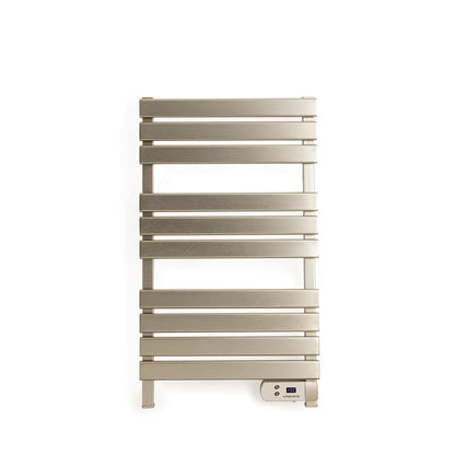 CREATE / Warm Towel 500W / Electric Towel Rail Stainless Steel / 96.6 x 5 x 55 cm / for Floor or Wall. Timer. LCD Display. Low Consumption