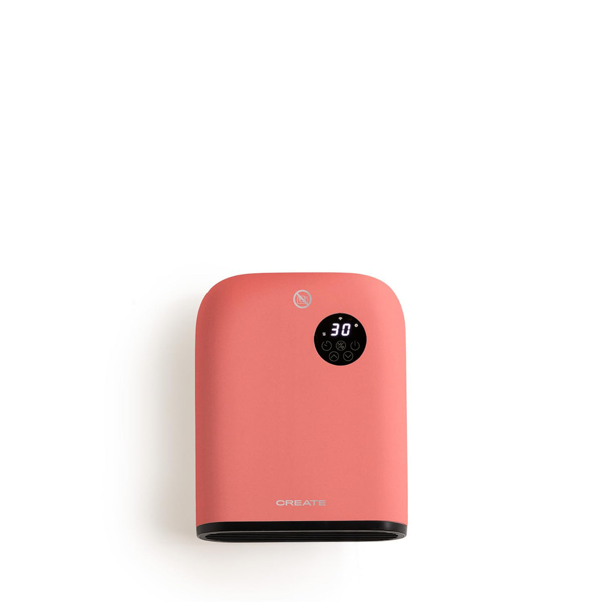 CREATE /WARM WALL PRO/Wall or floor heating with off-white WiFi/App control, up to 20m2, anti-tip switch, 3 modes, LCD display, 2000W