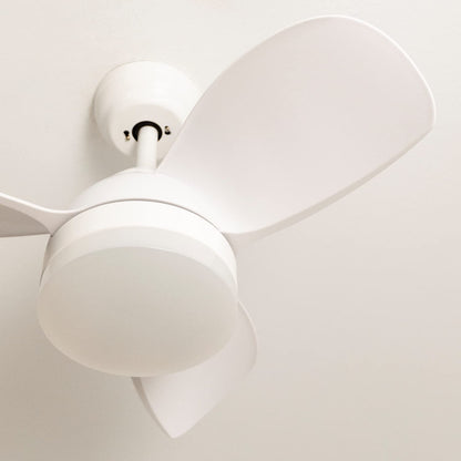CREATE /WINDLIGHT ROUND DC/Ceiling Fan White/Silent, with light, timer, 6 speeds, double height
