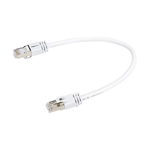 Shop Amazon Basics 5 x 0.3m Cat7 RJ45 Ethernet Cable for lightning-fast networking. Ideal for gaming, streaming, and connecting LAN devices. Keywords: Cat7 Ethernet, RJ45 cable, high-speed networking