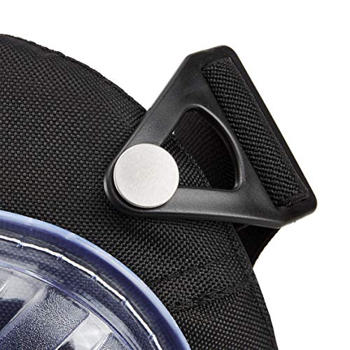 Amazon Basics - Professional Knee Pads with Heavy Duty Foam, Gel Cushion, Easy Fit Clips