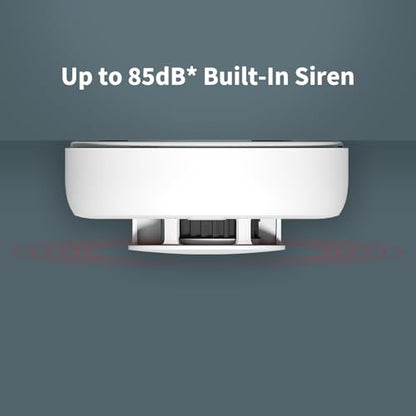 Aqara - Smoke Detector with 85dB Siren, LED Indicator, HomeKit & Alexa Support