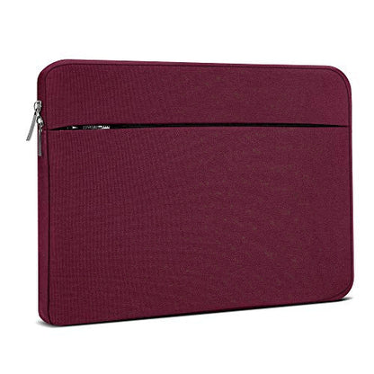 Shop AtailorBird's water repellent 14 inch laptop sleeve. Perfect for ultrabooks and tablets, featuring a convenient accessory pocket. Durable and stylish!