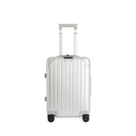 Create/Luggage Aluminium/Rigid Aluminium Suitcase / 45 x 26.5 x 66.5 cm / Double TSA Lock, Multi-Directional Wheels, Interior Organizer, Waterproof, Telescopic Handle