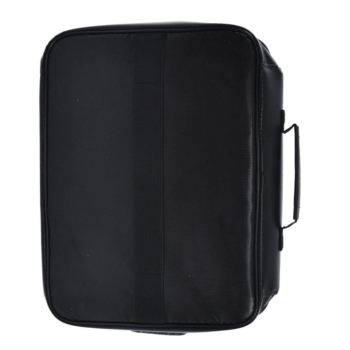 Fireproof Document Bag Large Storage Box Case with Lock for Office Home Rated IP65 Oxford Fabric Black (Black)