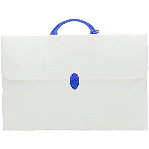 Balmar Neutral Polyvinyl Briefcase with Rounded Handle, 36.5x56.5x5.5 cm