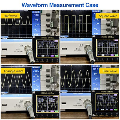 Beffkkip - 138Pro Digital Oscilloscope Kit with 2.4" LCD, 200kHz, Portable Design