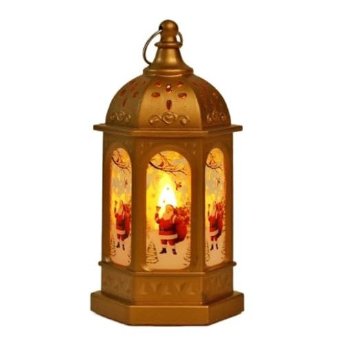 Bodhis Rustic Christmas Lantern for Outdoor Decor and Events