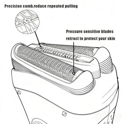Braun - 32B Replacement Shaver Head for Series 3, Fits S3 3000s-310s