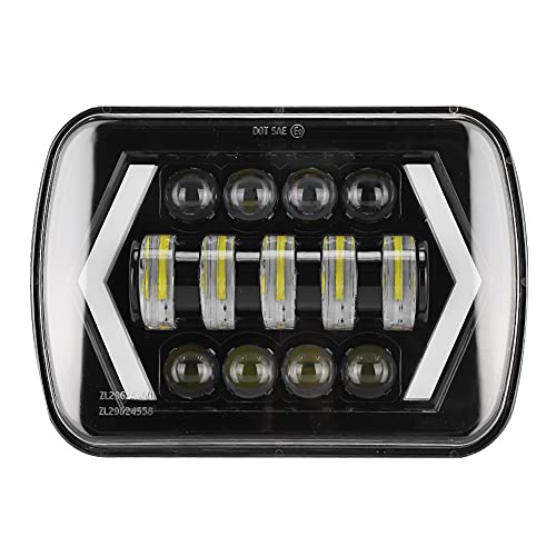 Brilluxa 6000K H4 LED Headlight for Jeep - High Brightness, Waterproof