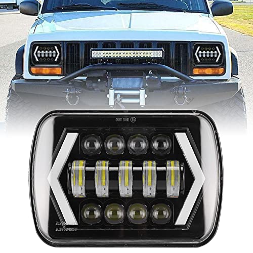 Brilluxa - 6000K H4 LED Headlight, 21000LM, IP67 Waterproof, Jeep Compatible