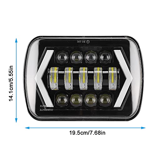 Brilluxa - 6000K H4 LED Headlight, 21000LM, IP67 Waterproof, Jeep Compatible