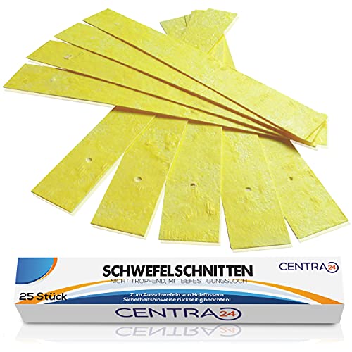 Shop Centra24's premium non drip sulphur sticks, perfect for sulphuring wooden barrels, mason jars, and bottles. 25 pieces with mounting hole included.