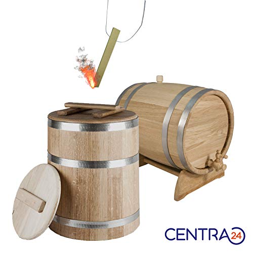 Centra24 - Premium Non Drip Sulphur Sticks for Wooden Barrels & Jars, 25 Pieces