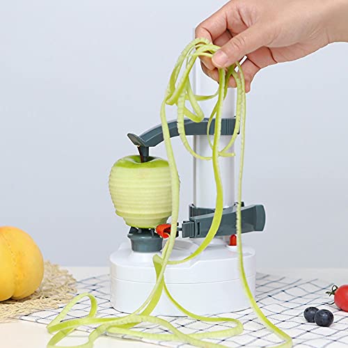 Cyberk - Automatic Stainless Steel Vegetable Peeler, Labor-Saving, Compact Design