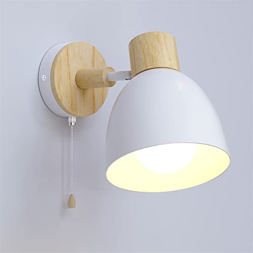 Shop the Dknhs Vintage E27 Indoor Wall Light with Switch. Perfect for bedrooms, living rooms, and corridors. Retro design adds charm to any space. Keywords: vintage wall light, E27 lamp, retro design