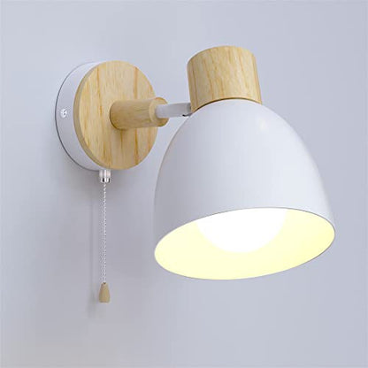 Shop the Dknhs Vintage E27 Indoor Wall Light with Switch. Perfect for bedrooms, living rooms, and corridors. Retro design adds charm to any space. Keywords: vintage wall light, E27 lamp, retro design
