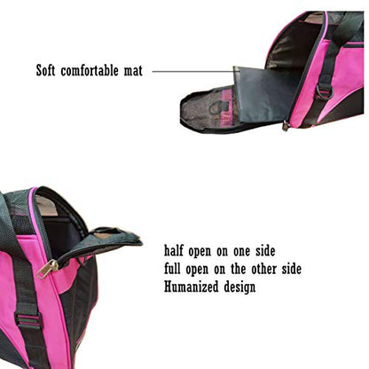 Dotala - Airline Approved Soft-Sided Cat Carrier, Foldable for Small Pets
