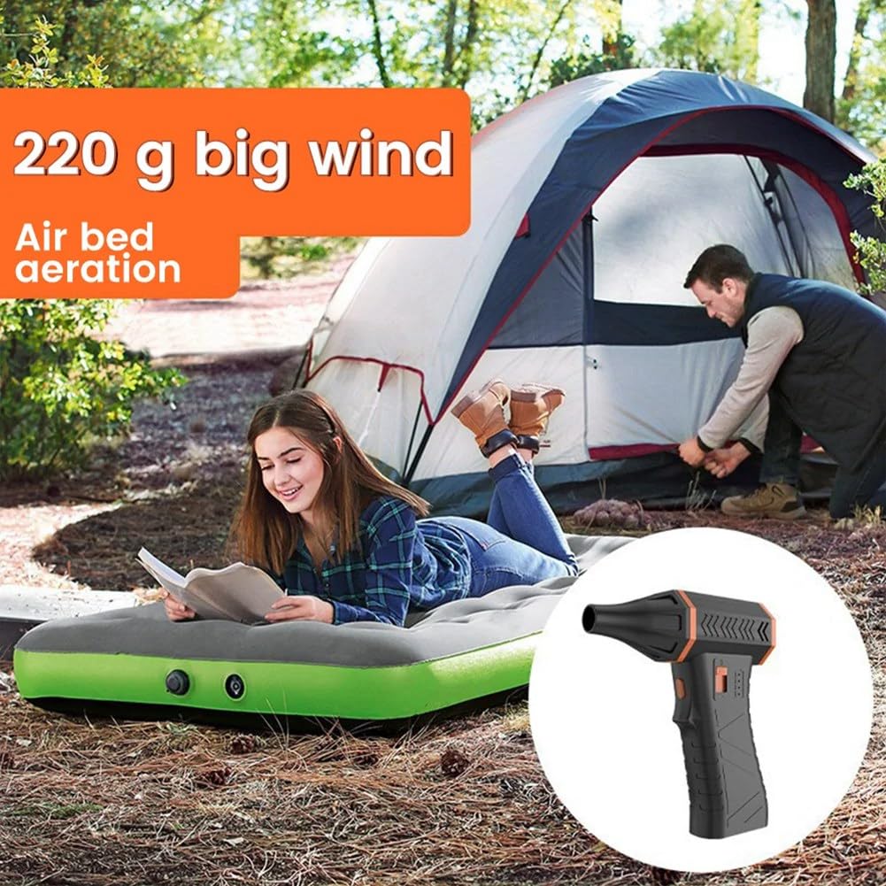 New 130000 RPM Electric Air Blower Fan Brushless Motor High-Speed Turbo Violent Fan USB Powerful Dust Blower A
