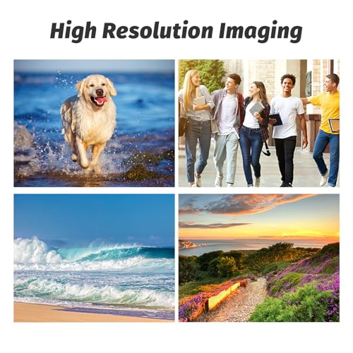 Digital Camera 5K 75MP Travel HD 18X Zoom Retro Autofocus Mirrorless Flip Screen 3 Inch for Adults Beginners (Black)