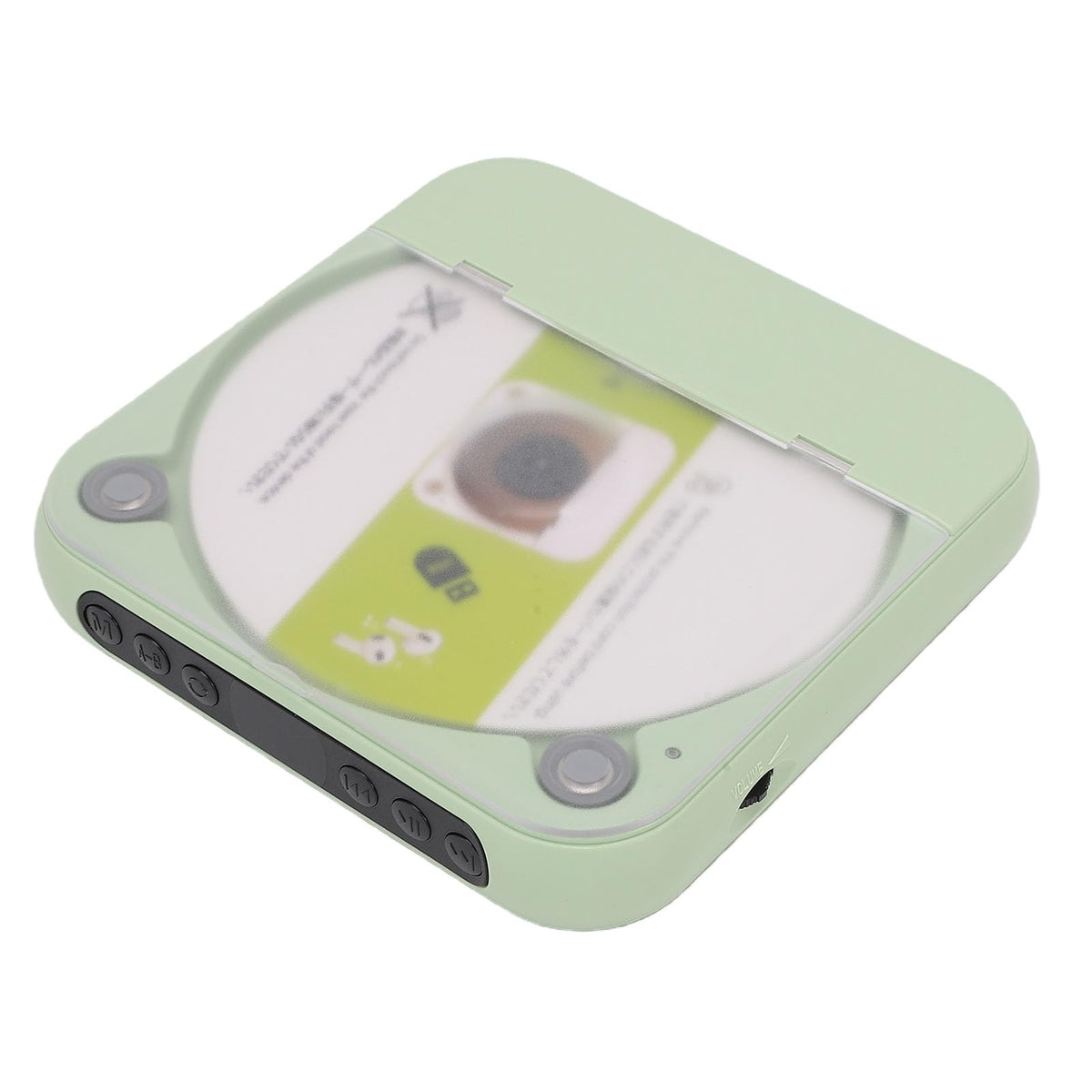 Ausla Portable CD Player Bluetooth CD Player with Dual Stereo Speakers LCD Display 2000mAh Rechargeable USB MP3 AUX Headphone for Home Car Outdoor Use