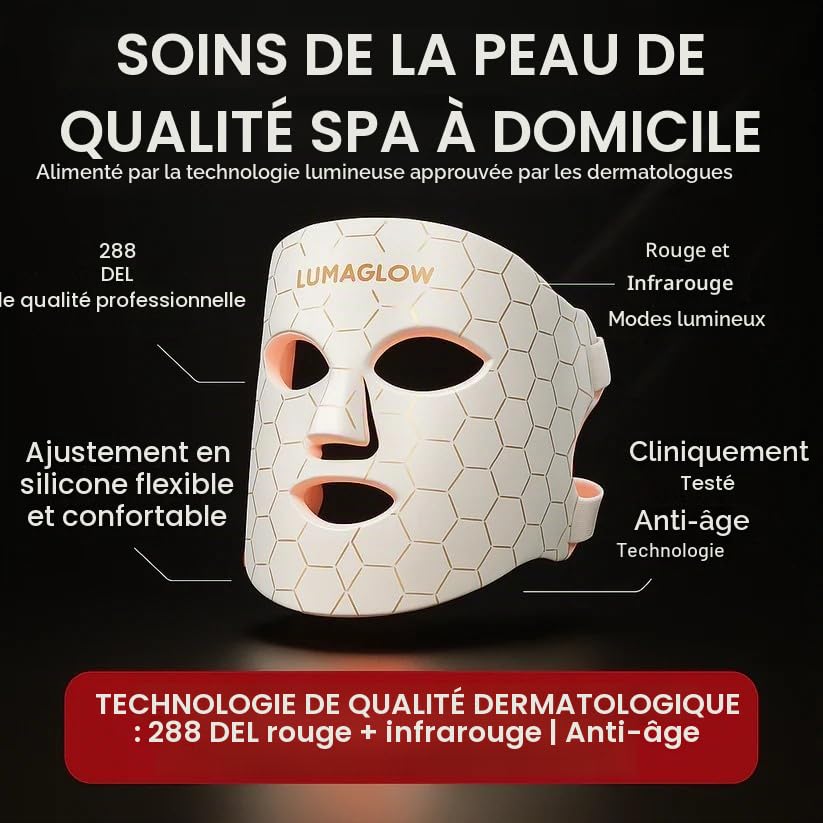Eleganse LED Mask (Black)