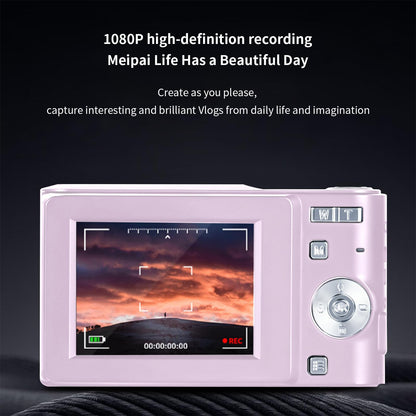 4k Pin-k Digital Vlogging Camera for Travel Compact Pocket Cameras