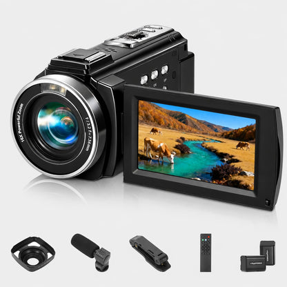 Video Camera Camcorder Full HD 1080P 36MP 16x Zoom for YouTube