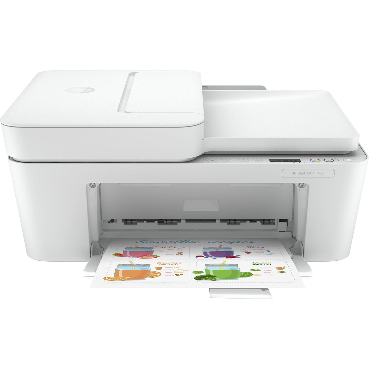 HP All-in-One Colour Inkjet Printer - DeskJet Plus 4110e - Family Friendly - 6 Months Instant Ink Included HP