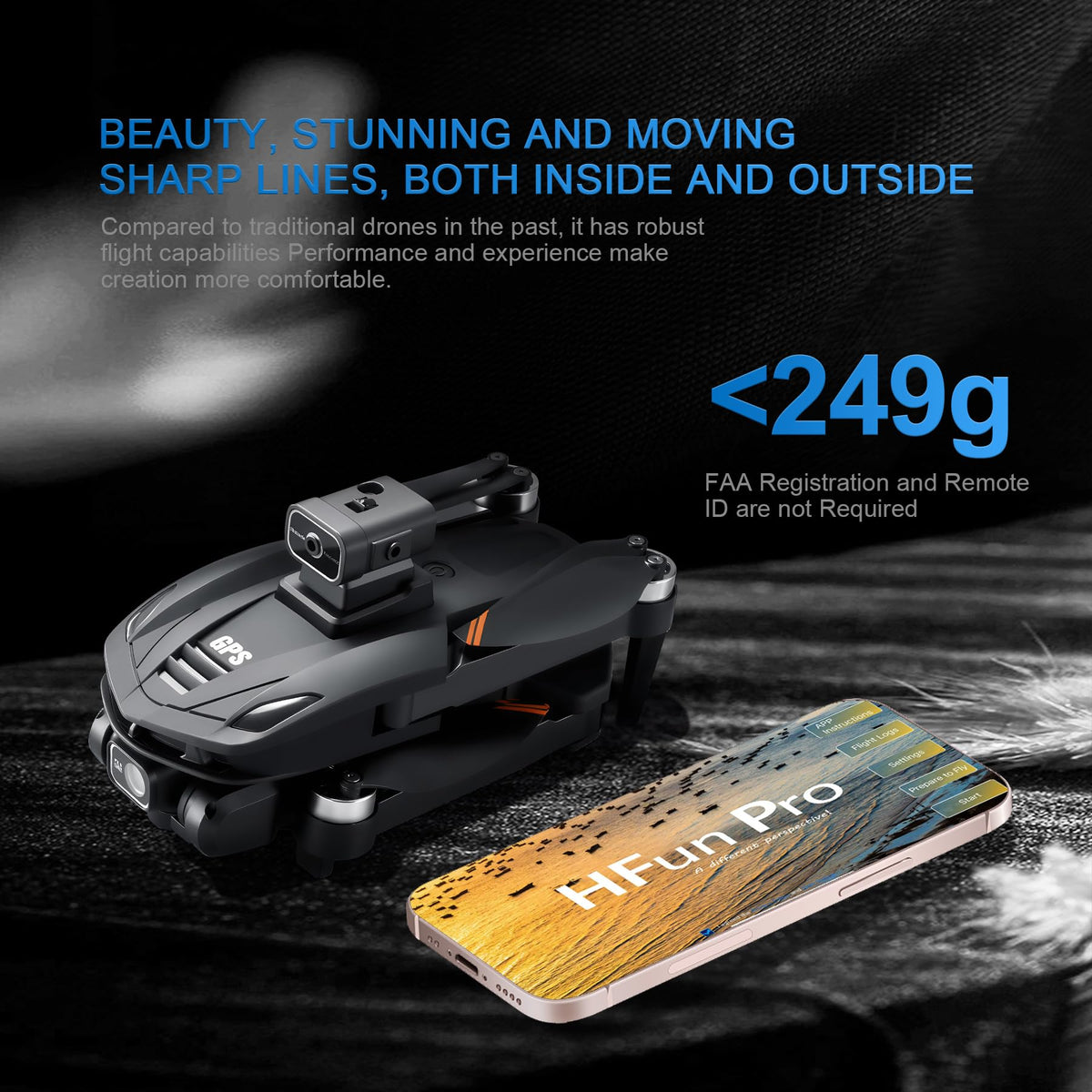 V168 4K UHD Drone with GPS Return, 90° Adjustable Camera, 5G HD Transmission, 30 Min Flight, 3000M Range, Obstacle Avoidance, Brushless Motor, Follow Me & Waypoint Fly