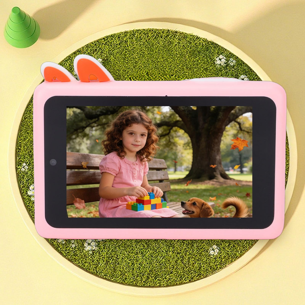 Kids AI Digital Camera, AI Object Recognition 8MP Learning Camera For Kids, Doodle with 3.97 Inch Touch Screen and 2.4GHz WiFi, For Children Education Birthday Gift (Pink)