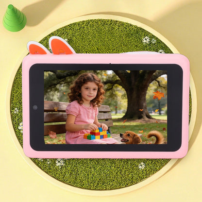 Kids AI Digital Camera, AI Object Recognition 8MP Learning Camera For Kids, Doodle with 3.97 Inch Touch Screen and 2.4GHz WiFi, For Children Education Birthday Gift (Pink)