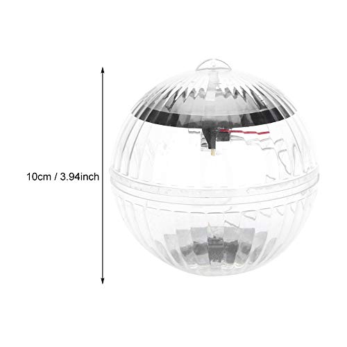 Eecoo - Solar Floating Pool Lights with 7 Color Changing LEDs, 2 Pack