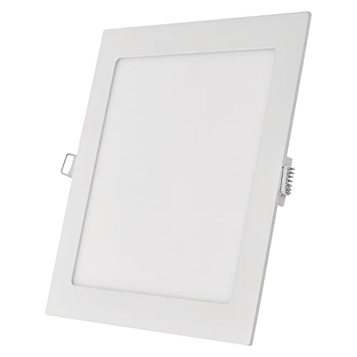 Emos 12.5W Recessed LED Panel Light - 17 cm Extra Flat Design