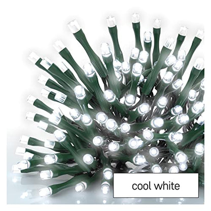 Emos - 4m LED Light Chain Cold White, IP44, 40 LEDs, Timer Function