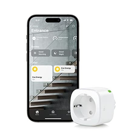 Eve Smart Plug - Voice & App Control for Smart Homes
