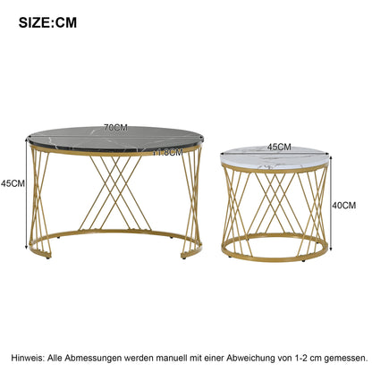 Merax WF300416BAA Round Coffee Table