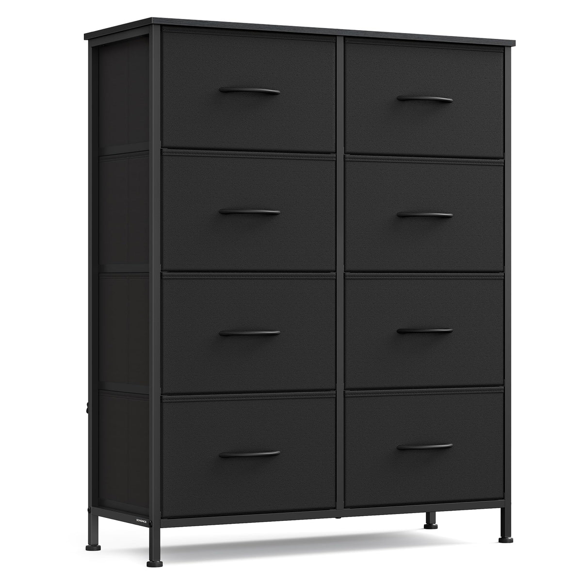 SONGMICS Dresser for Bedroom, Tall Dresser with 8 Fabric Drawers