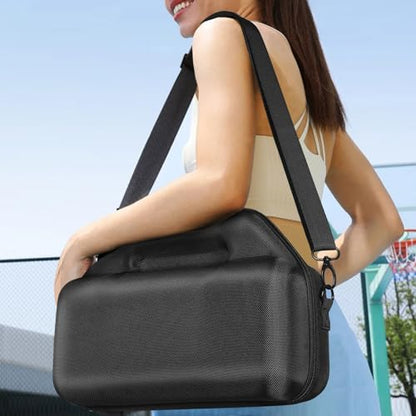 Fuhiueos - Portable Speakers Travel Case with Soft Lining, Waterproof Design, Lightweight & Durable Protection