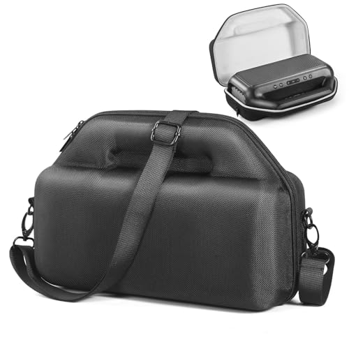 Fuhiueos - Portable Speakers Travel Case with Soft Lining, Waterproof Design, Lightweight & Durable Protection