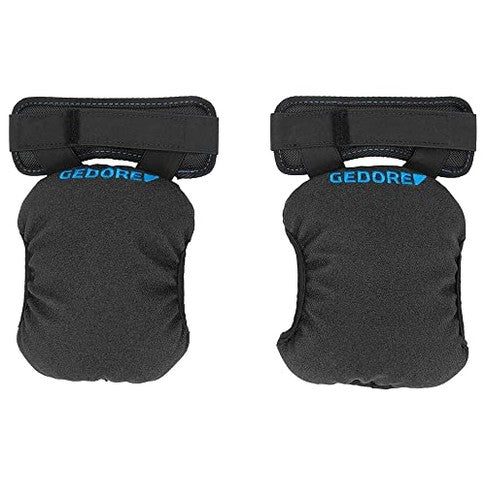 Shop Gedore WT 1056 10 Knee Pads with rubberized synthetic leather, soft lining, and Velcro fastener. Ideal for construction and home projects. Keywords: knee pads, synthetic leather, Velcro fastener