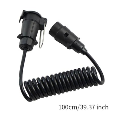Generic - 7 Pin Trailer Extension Cable with Durable TPU Coating and Quality Copper Wire