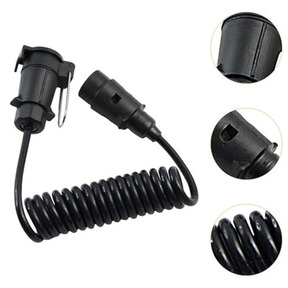 Generic - 7 Pin Trailer Extension Cable with Durable TPU Coating and Quality Copper Wire