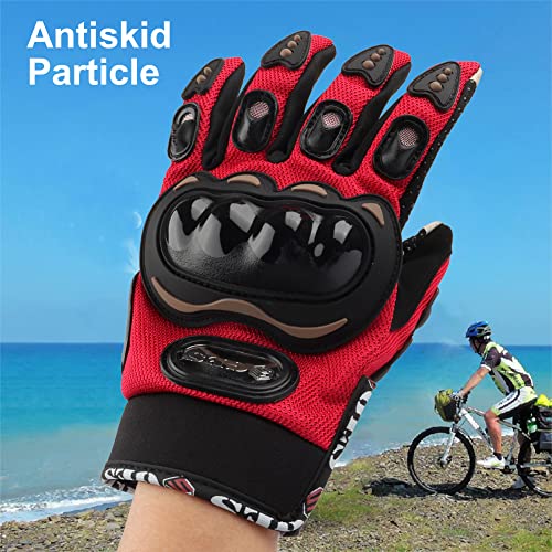 Ges - Waterproof Touch Screen Gloves for Motocross, Climbing & Hiking Size M