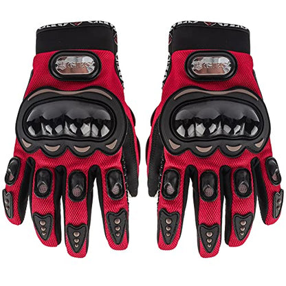 Ges - Waterproof Touch Screen Gloves for Motocross, Climbing & Hiking Size M