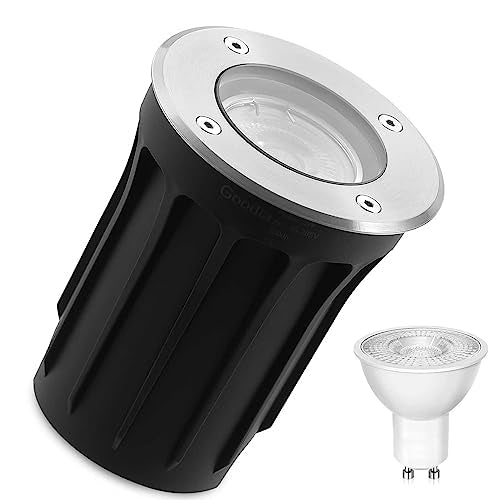 Goodia Outdoor Recessed Round LED Spotlight - Warm White 3000K