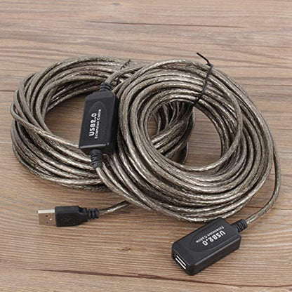 Goshyda 20M USB 2.0 Extension Cable - High-Speed Data Transfer