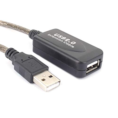 Goshyda - 20M USB 2.0 Extension Cable, High-Speed Transfer up to 480 Mbps