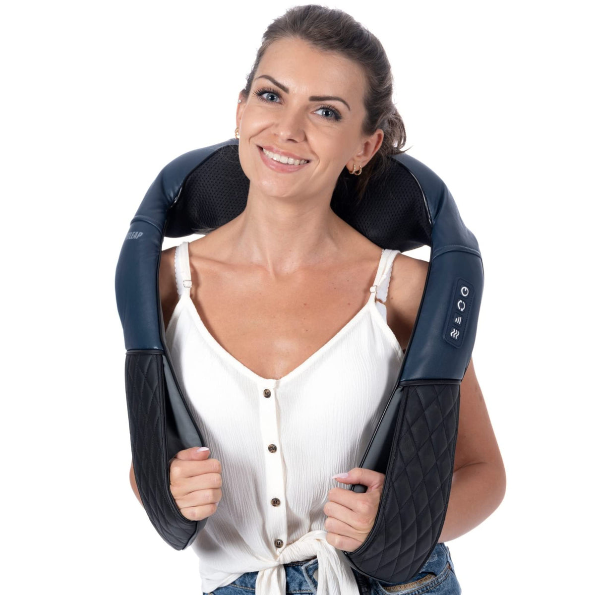 Fitleap Shiatsu Neck Shoulder Back Massager with Infrared Heat