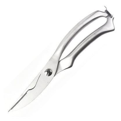 Kitchen Scissors Chicken Bone Scissors Stainless Steel Kitchen Scissors Household Food Scissors Multifunctional(10)